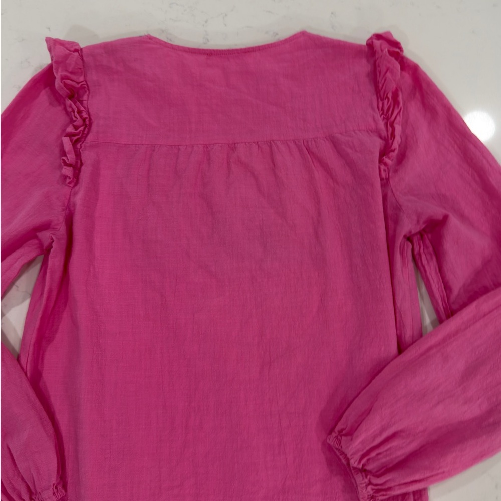 Pink Floral Women's Casual Dress - Picture 8 of 13